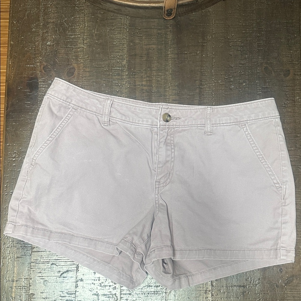 a.n.a Lavender Casual Chino Bermuda Shorts